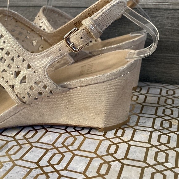 Stuart Weitzman Leather Wedge Heels - Picture 5 of 10